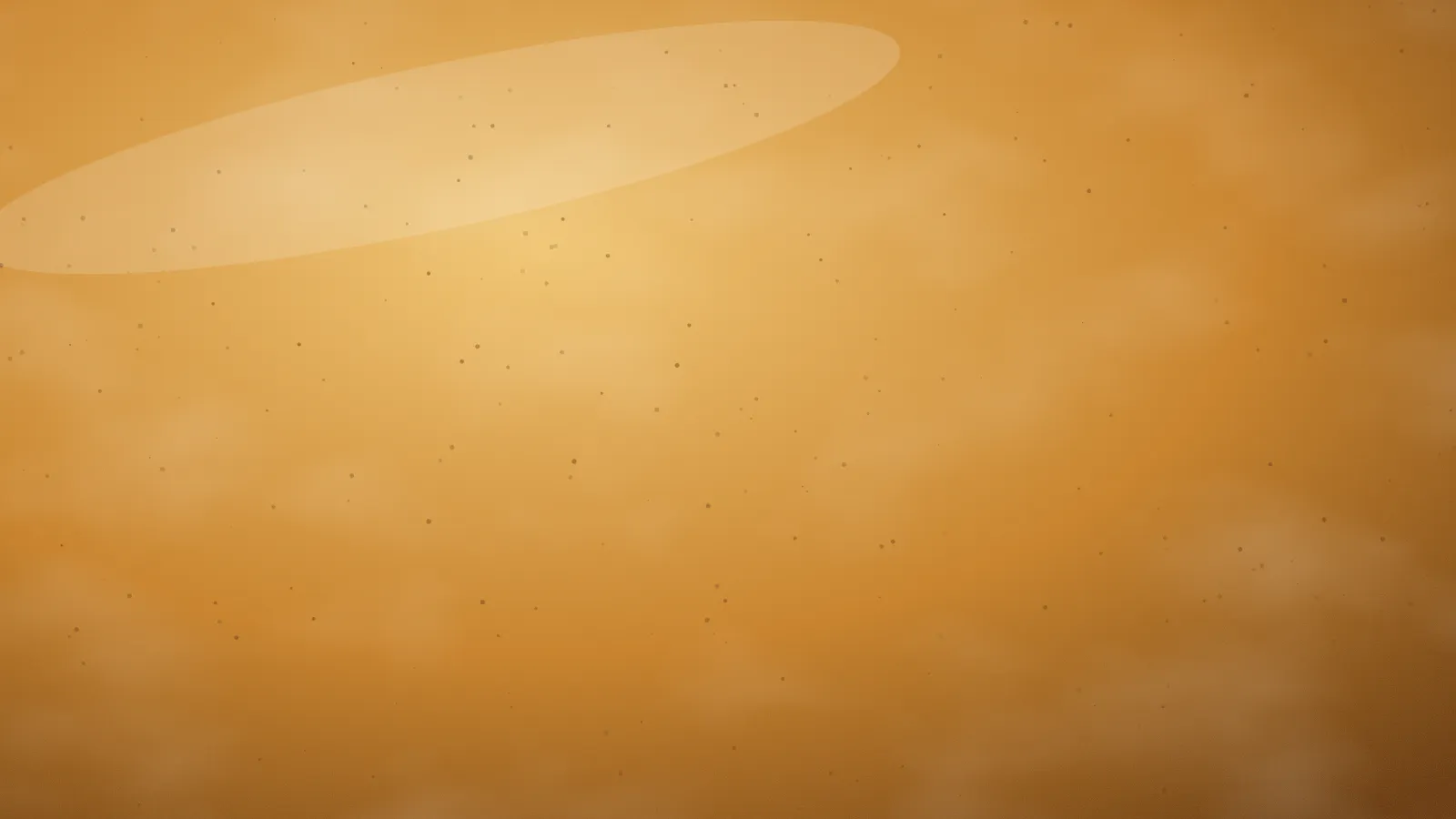 A glossy amber glaze