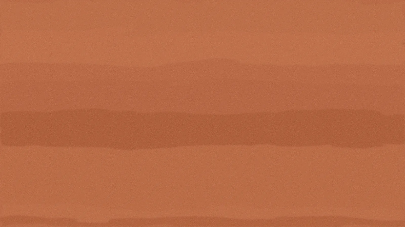 Layers of red-brown terracotta clay