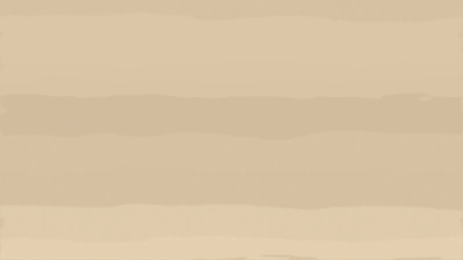 Layers of pale cream clay